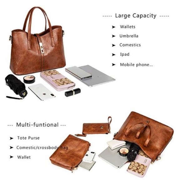 FREE SHIPPING - 3 PIECE PURSE SET - Picture 3 of 4